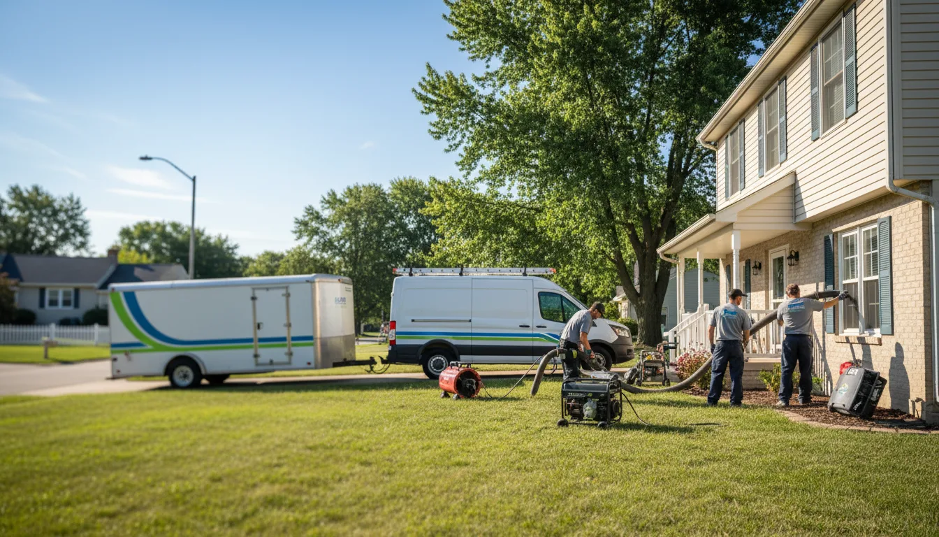 Flooded Basement Restoration And Cleanup With Repair in Ohiowa, NE near me